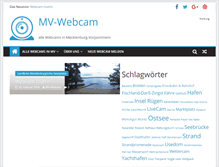 Tablet Screenshot of mv-webcam.de